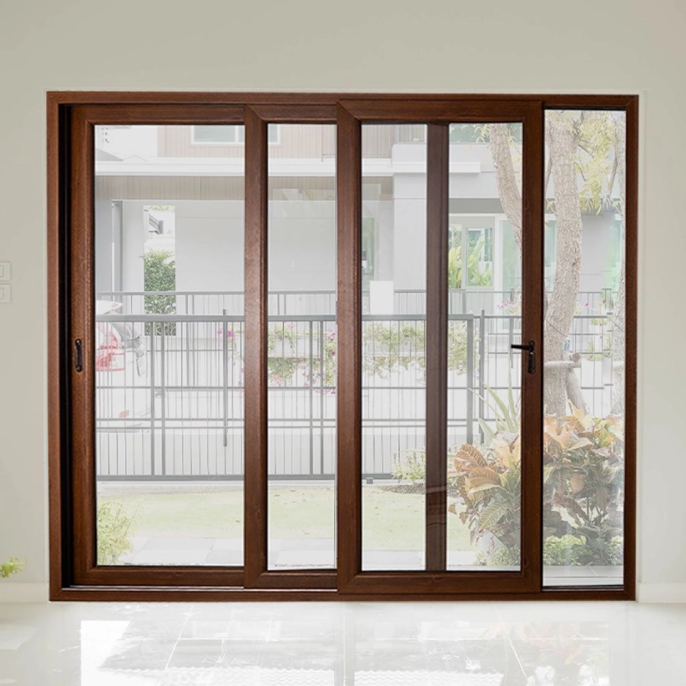 UPVC 3 Track Sliding Door